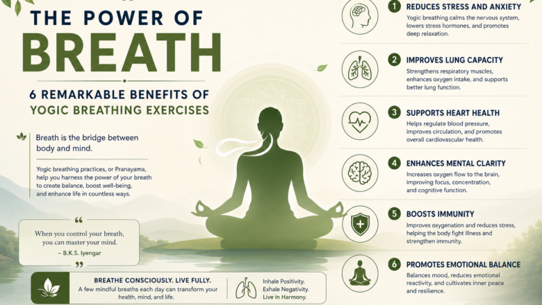 The Power of Breath 6 Remarkable Benefits of Yogic Breathing Exercises
