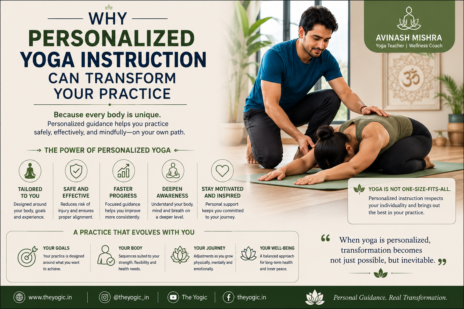 Why Personalized Yoga Instruction Can Transform Your Practice