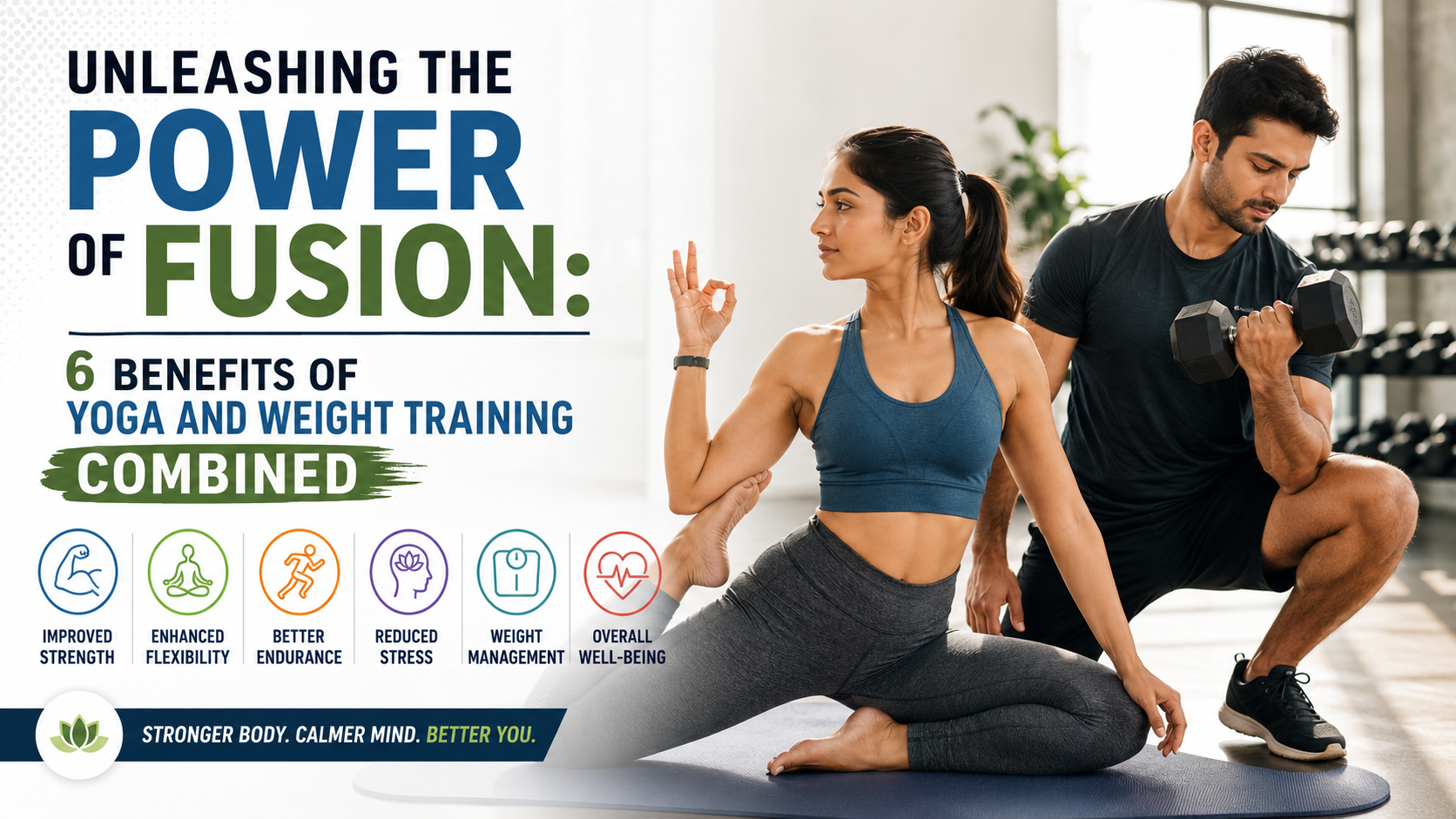 Unleashing the Power of Fusion 6 Benefits of Yoga and Weight Training Combined