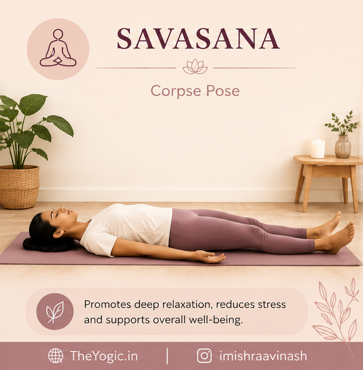 Savasana
Yoga for Gut Health