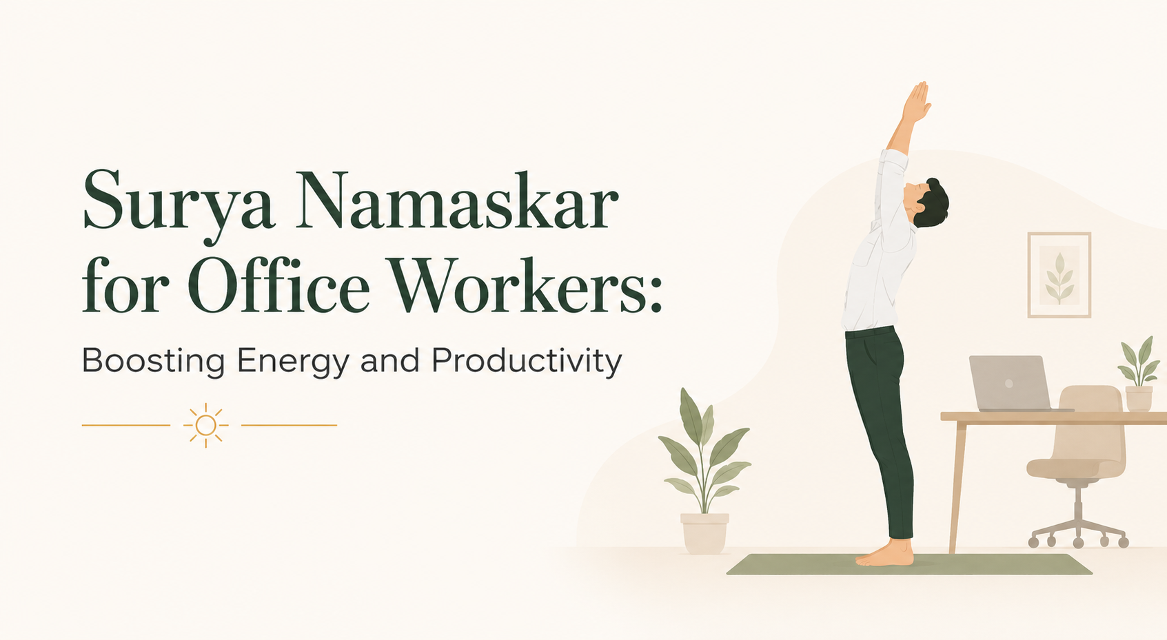 Surya Namaskar for Office Workers